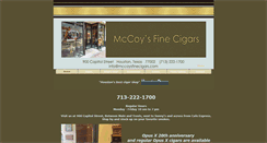 Desktop Screenshot of mccoysfinecigars.com